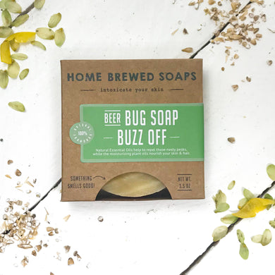 Beer Soap - Bug Repellent Soap - Camping Soap - Buzz Off - Home Brewed Soaps 
