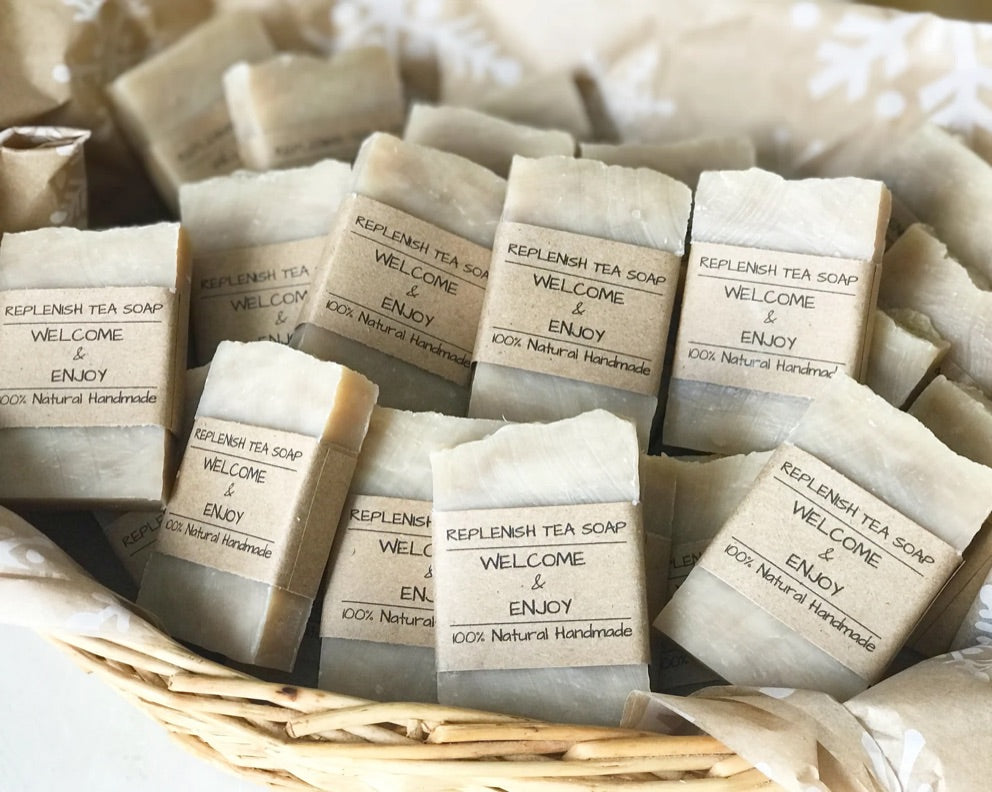 Custom Mini Guest Soaps - Airbnb Soaps - Maine Soap Favors