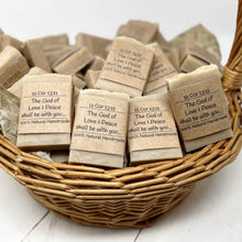 Bible Verse Soap Bars – Personalized Mini Logo Soaps | Handmade Vegan Christian Favors
