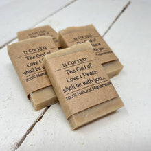 Bible Verse Soap Bars – Personalized Mini Logo Soaps | Handmade Vegan Christian Favors