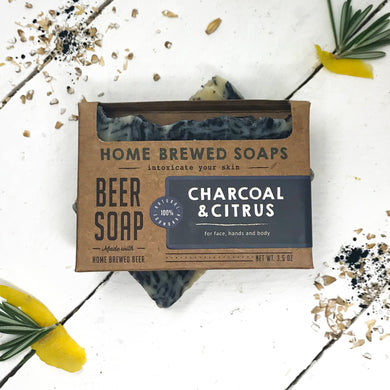 Activated Charcoal Soap Bar - Home Brewed Soaps 