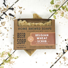 Beer Soap - Belgian Wheat Scrub - Beer Lovers Gifts - Home Brewed Soaps 