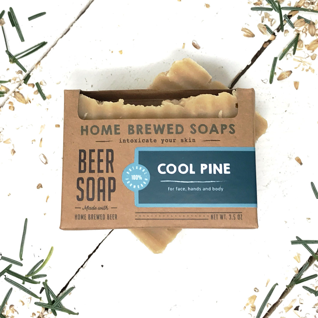 Cool Pine Beer Soap - Pine Soap