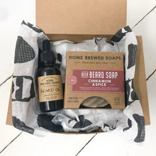Beard Gift Set - Beard Wash - Beard Oil - Cinnamon Spice