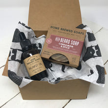 Beard Gift Set - Beard Wash - Beard Oil - Cinnamon Spice