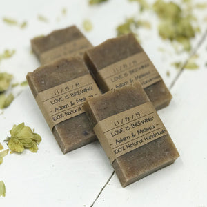 Unique Wedding Favors - Beer Soap - Love is Brewing - Home Brewed Soaps 