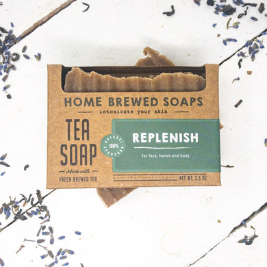 Tea Soap - Tea Gift - Vegan Soap - Replenish
