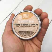 Natural After Shave Balm - Cedarwood - Home Brewed Soaps 