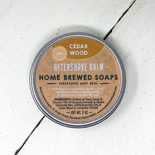 Natural After Shave Balm - Cedarwood - Home Brewed Soaps 