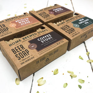 4 pack of Beer Soap - Beer Gifts