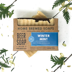 Winter Mint Beer Soap - Soap for Men
