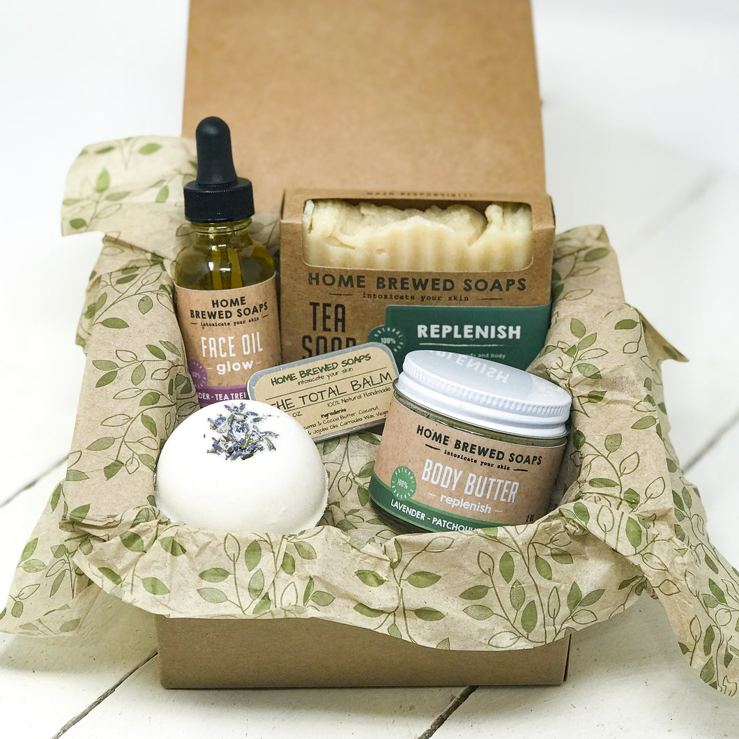 Spa Gift Set - Gift for Mom - Mother's Day Gift - Replenish
