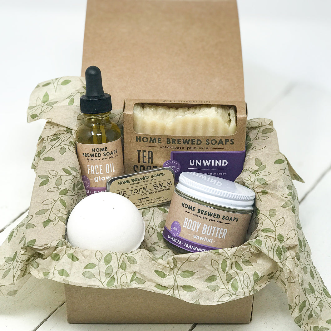 Spa Gift Set - Gift for Mom - Mother's Day Gift - Unwind