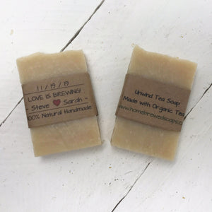 Love is Brewing - Wedding Soap Favors - Home Brewed Soaps 