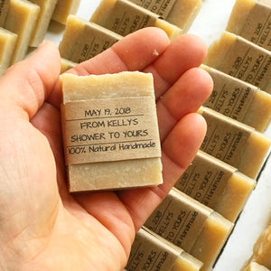 Personalized Favors - Wedding Favors - Soap - Home Brewed Soaps 