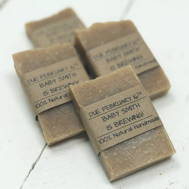 Baby Shower Favors - A Baby is Brewing - Soap - Home Brewed Soaps 