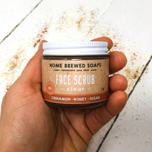 Face Scrub - Natural Acne Skin Care - Sugar Scrub - Home Brewed Soaps 