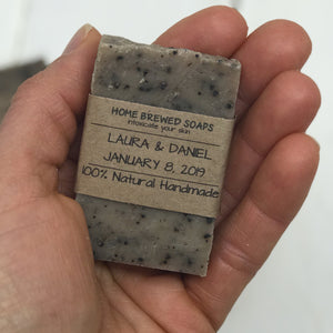 Coffee Wedding Favors - Coffee Soap - Coffee Themed Wedding - Home Brewed Soaps 