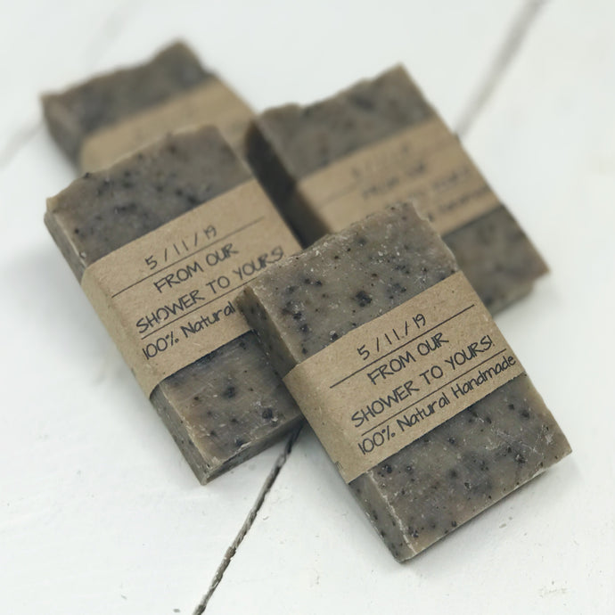 Bridal Shower Favors - Coffee Soap - Rustic Favors - Home Brewed Soaps 
