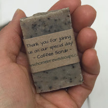Coffee Wedding Favors - Coffee Soap - Coffee Themed Wedding - Home Brewed Soaps 