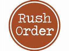 Rush my order! - Home Brewed Soaps 
